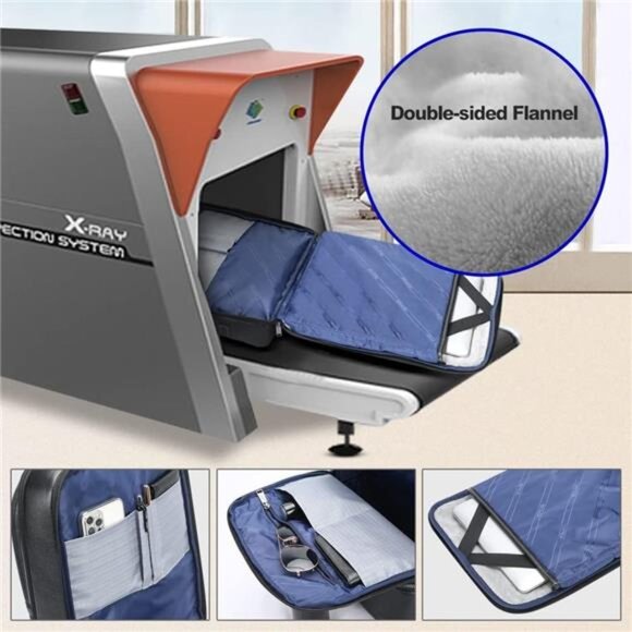 Genuine Leather Backpack for Men Multi-Function 15.6inch Laptop Premium Rucksack - Picture 5 of 7